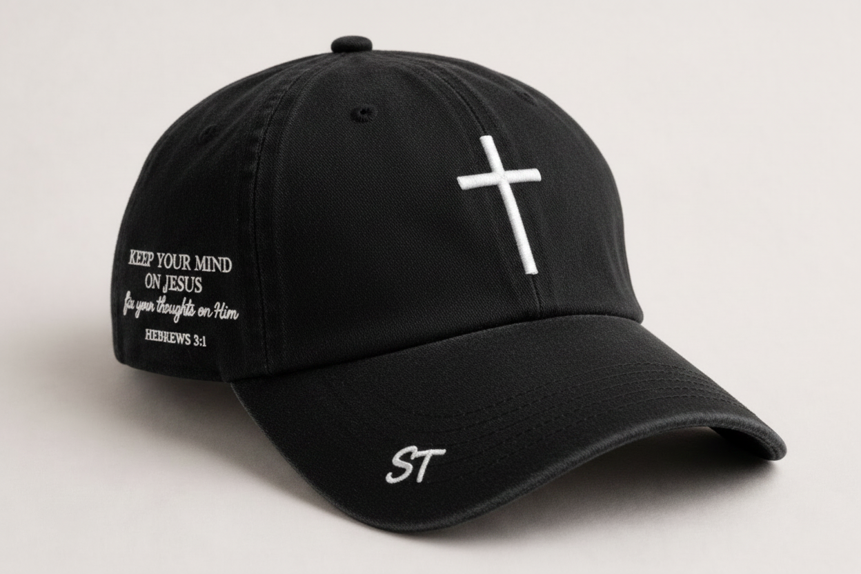 Mind on Jesus hat
