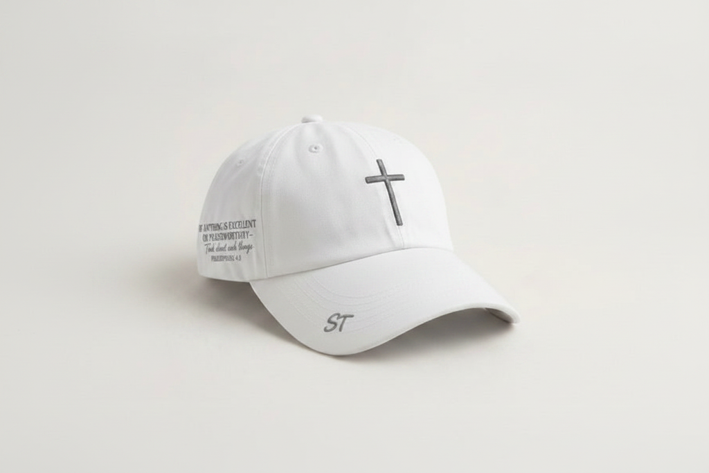 Mind on Praiseworthy Things Hat