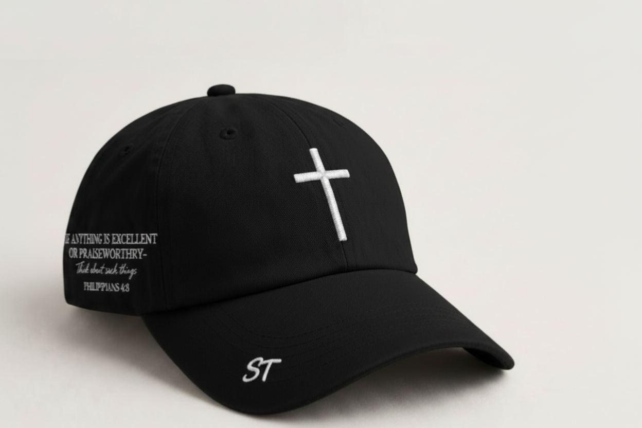 Mind on Trustworthy Things Hat – Black/White